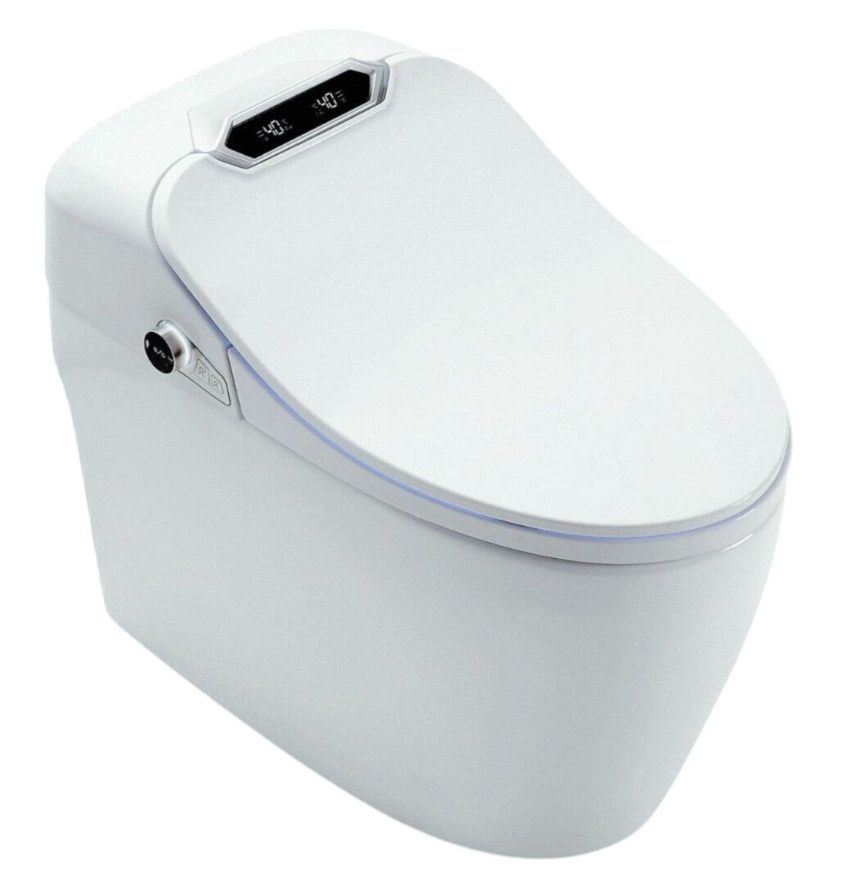 Luxus LED Dusch-WC Automatik Toilette Smart Toilet WC Beheizbar Anal Dusche+Fön c