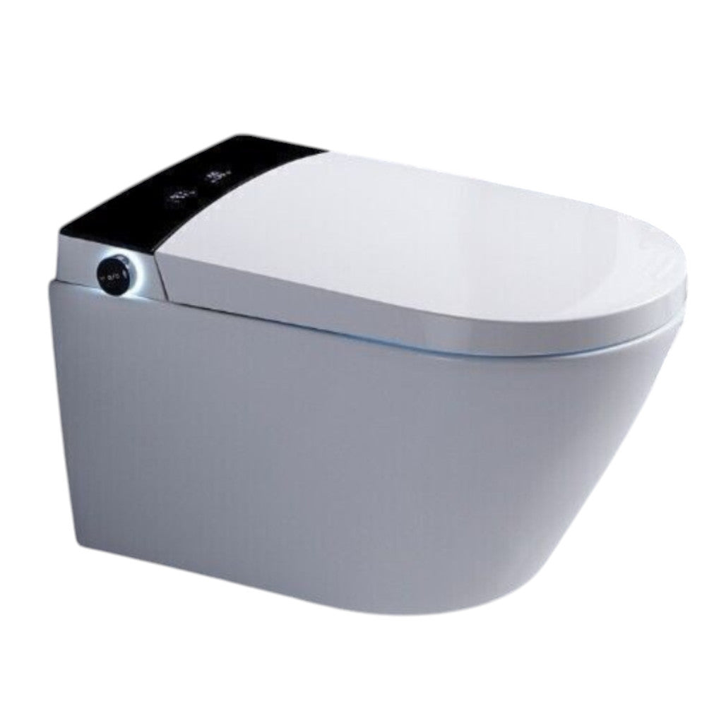 Luxus LED Dusch-WC Automatik Toilette Smart Toilet WC Beheizbar Anal Dusche+Fön-e