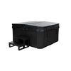 XXL Luxus SPA LED Whirlpool SET 180x160 Farblicht Outdoor Indoor Pool +Treppe+Abdeckung 4-Pers.