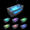 Luxus LED Whirlpool Badewanne SET 175x85 cm +Heizung +Hydrojet+Ozon NEU 2025