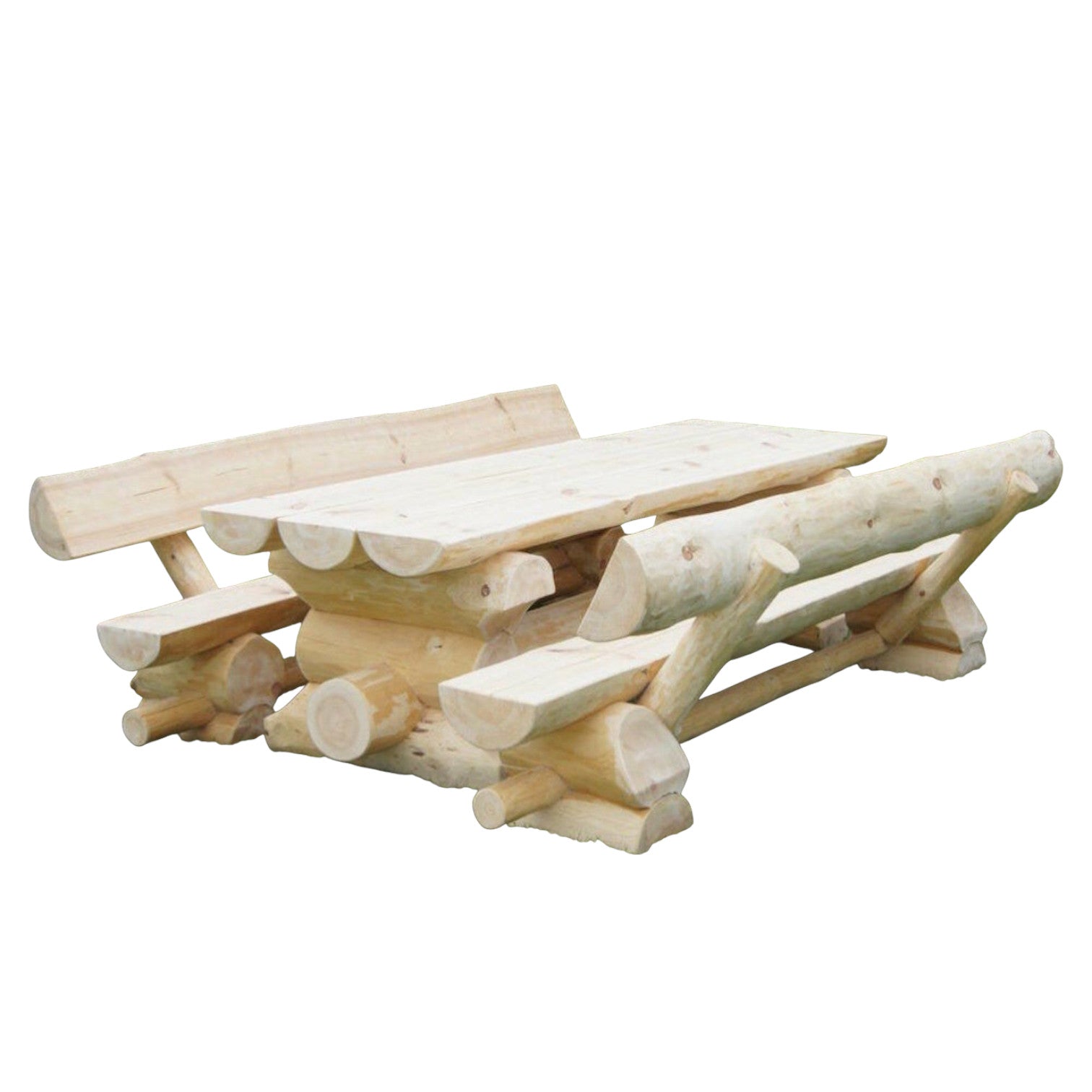Luxus Premium Holzgarnitur Holz Massivholz Gartenmöbel Gartengarnitur 8 Pers.