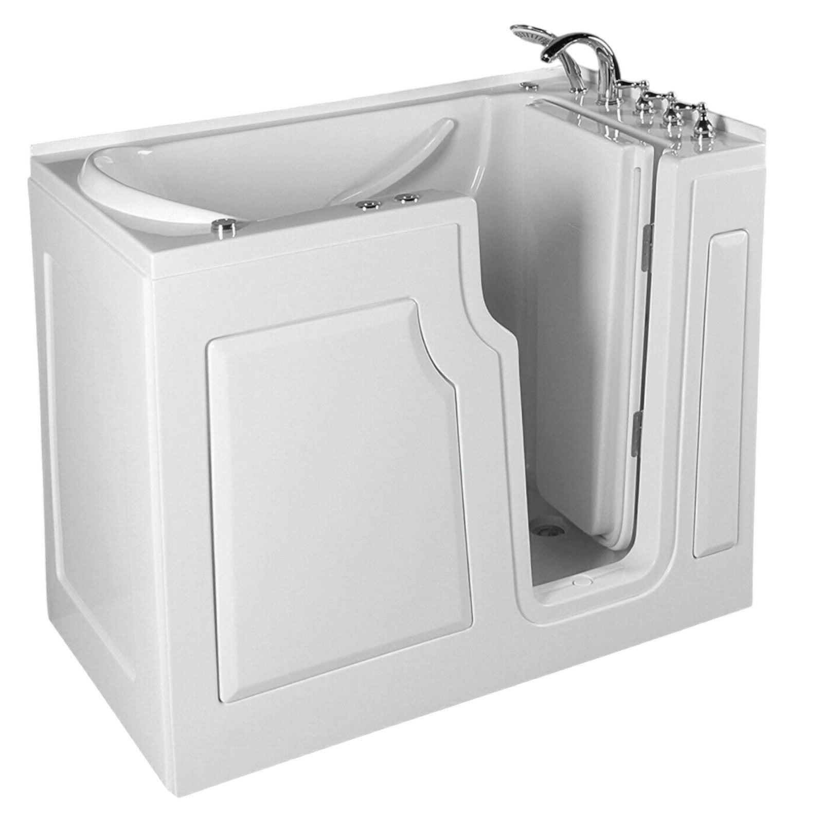 Luxus Tür Seniorenbadewanne S2 Senioren-Whirlpool Badewanne 122x71