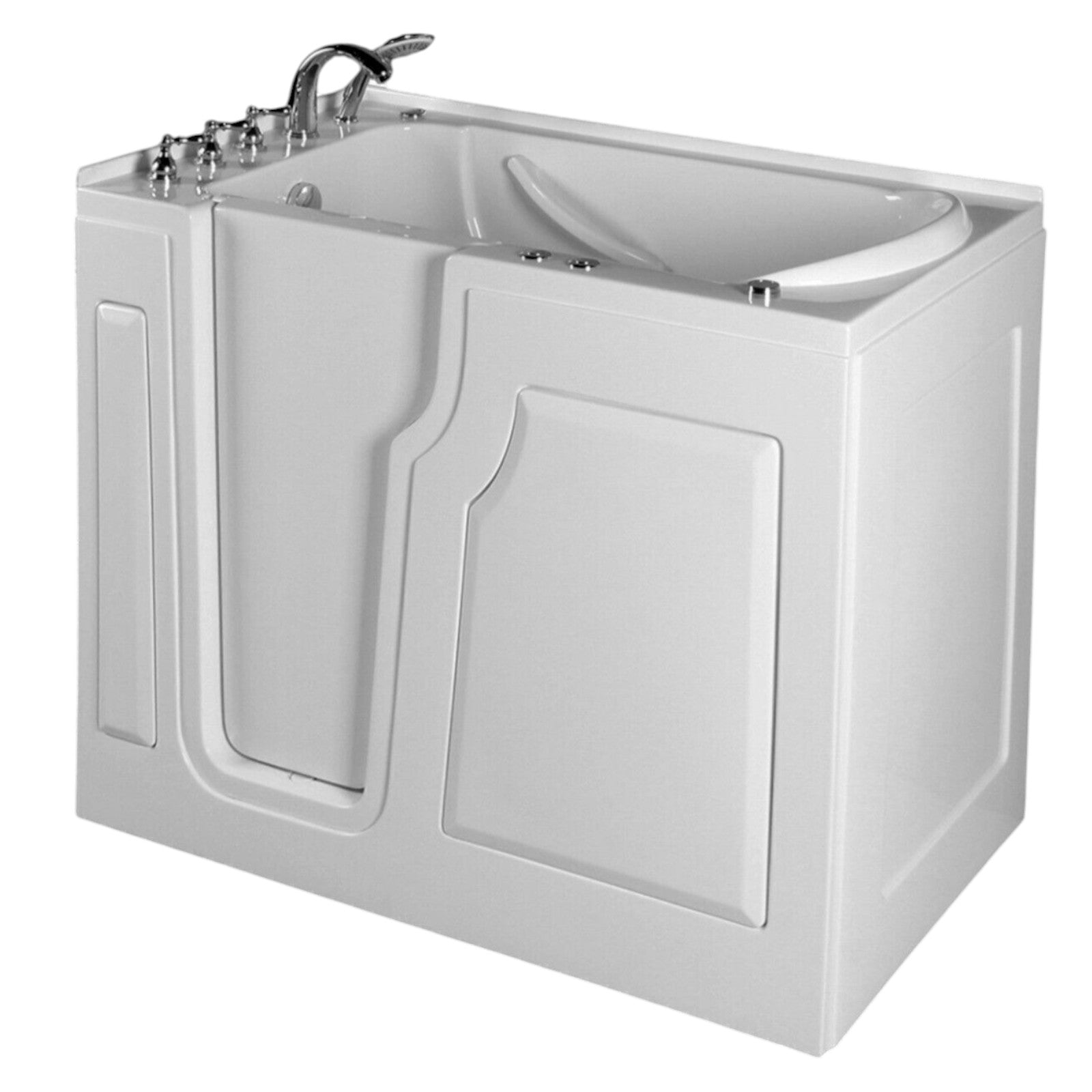 Luxus Tür Seniorenbadewanne Senioren Whirlpool Badewanne 122x71  d