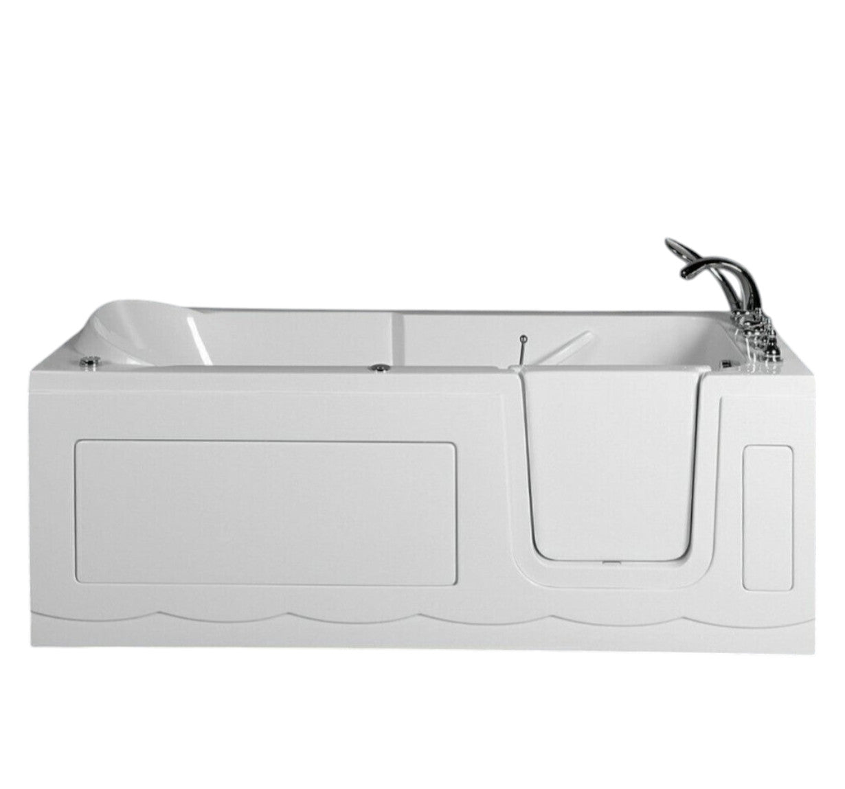 Luxus Tür Seniorenbadewanne Senioren Whirlpool Badewanne 170x75 g