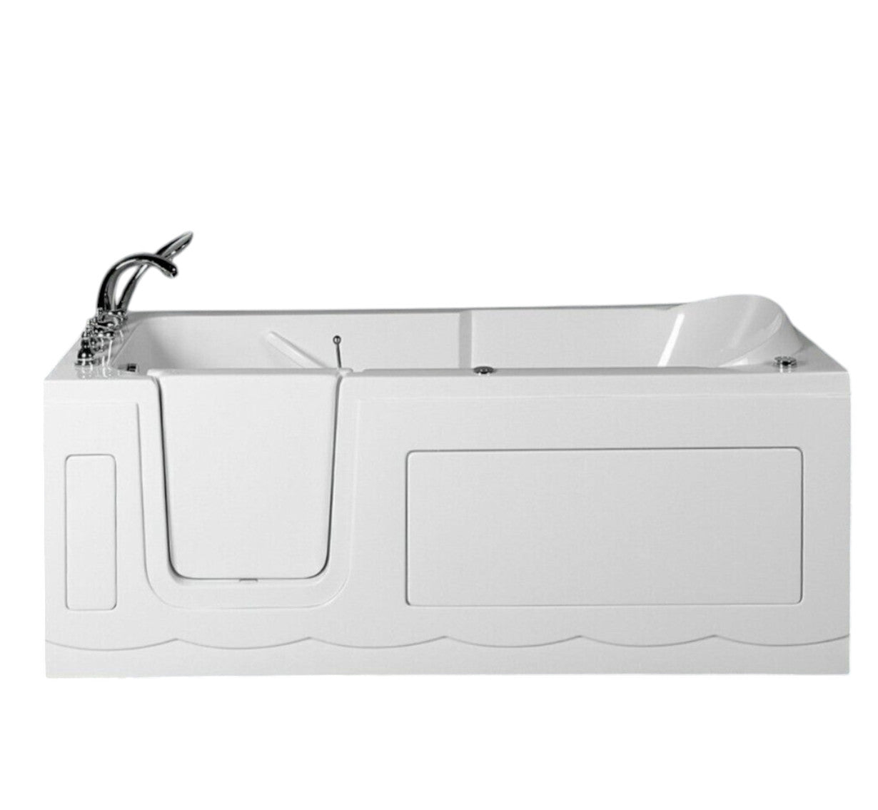 Luxus Tür Seniorenbadewanne Whirlpool Senioren Badewanne 150x75 b