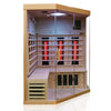 Luxus LED Infrarotsauna - Infrarotkabine 140x140 Dual-Therm Wärmekabine Sauna Vollspektrum 2025