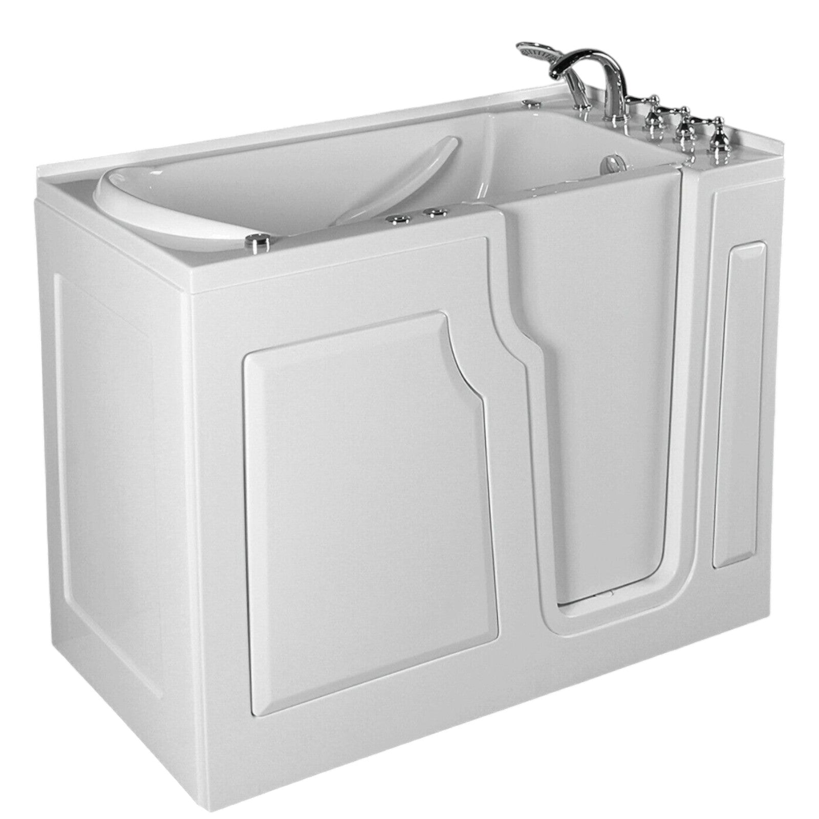 Luxus Tür-Seniorenbadewanne Senioren-Whirlpool-Badewanne 122x71  f