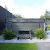 XXL Luxus SPA LED Whirlpool SET 207x207 Farblicht Outdoor Indoor Pool +Treppe+Abdeckung 5-Pers.
