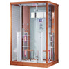 XXL Luxus LED Dampfdusche +Infrarotsauna Kombi 145x90 Infrarot Sauna-Wärmekabine
