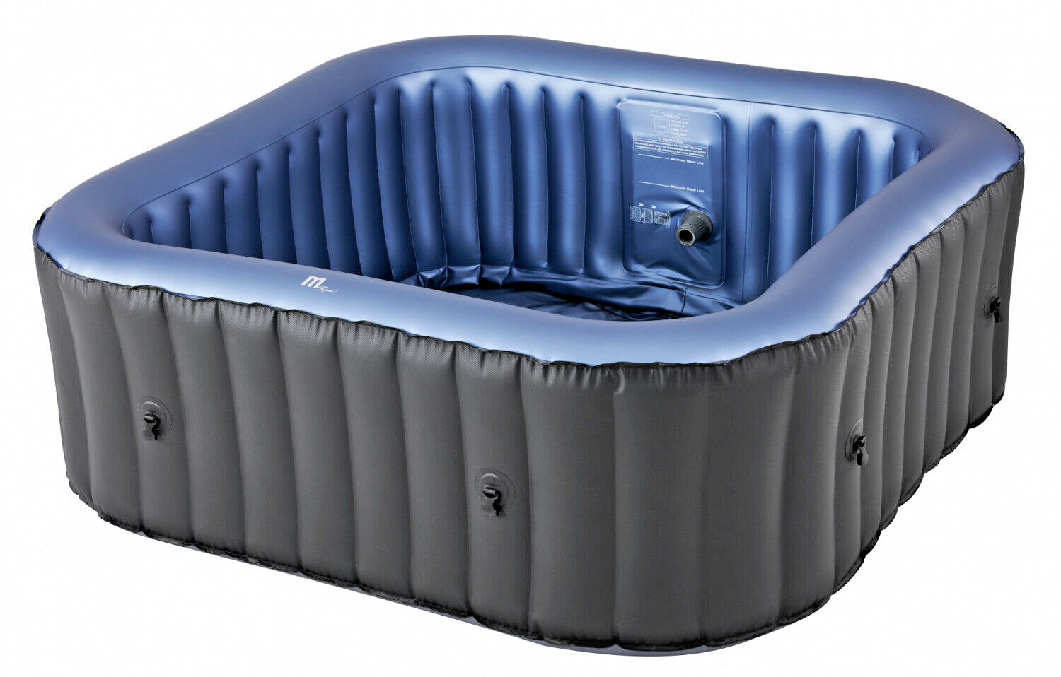 Premium SPA aufblasbarer Whirlpool aufblasbar 158x158cm Outdoor-Pool Modell 2024