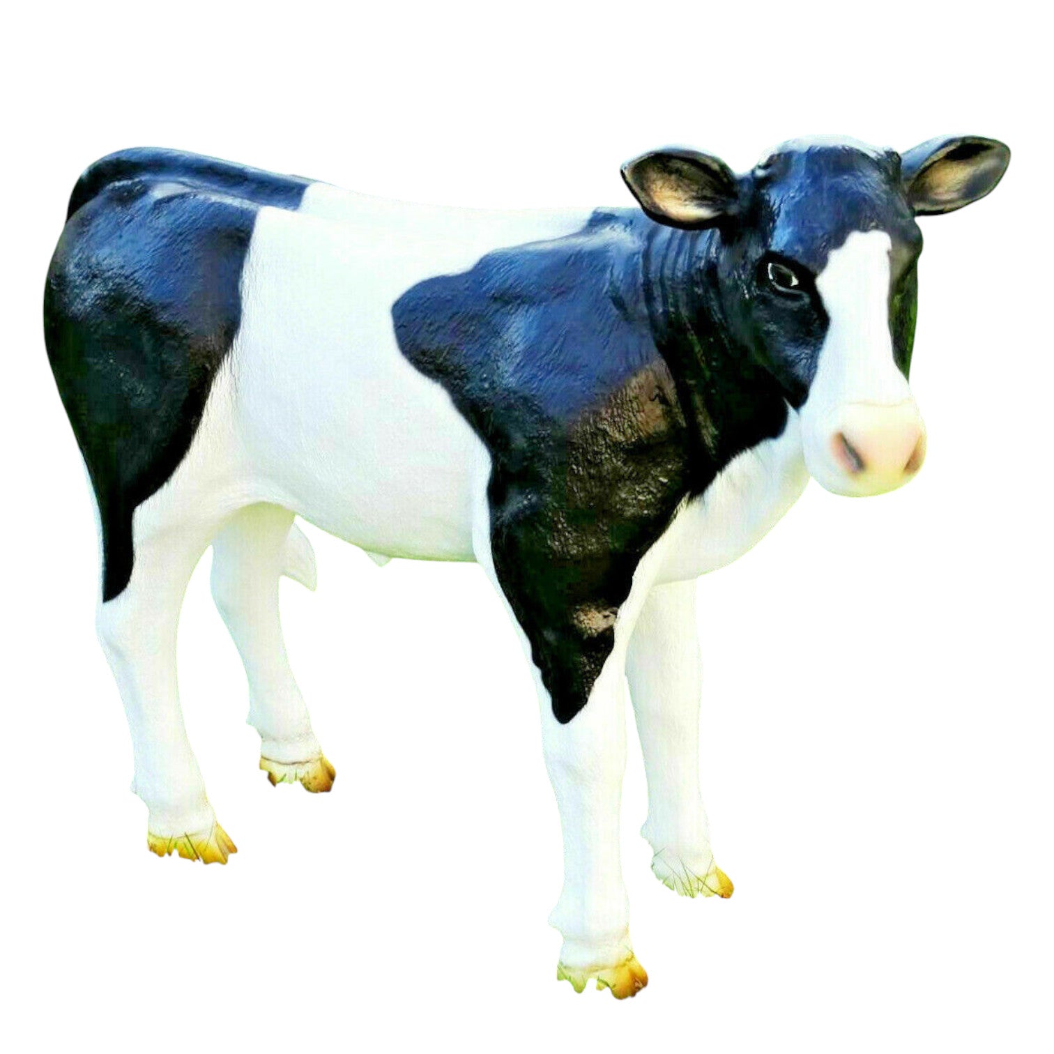 XXL Kalb lebensgross Premium Gartendeko lebensecht ca. 90cm Garten Deko Figur