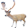 XXL Damhirsch Hirsch lebensgross 180 cm Garten Deko-Figur