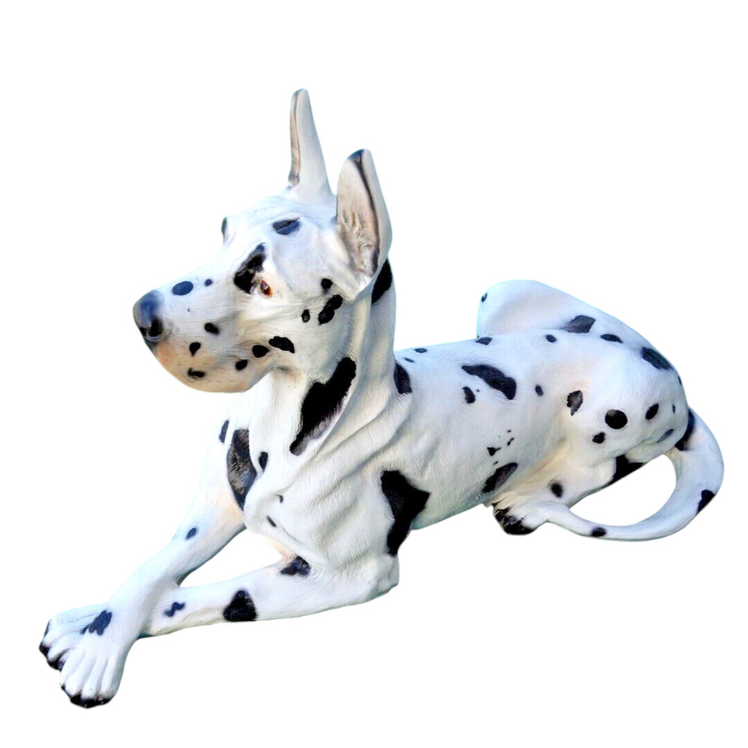 XXL Premium Dogge in lebensgross 95 cm Hund Garten Deko Figur inkl. Spedition