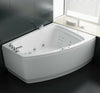 Luxus LED Whirlpool Badewanne SET 180x140cm +Heizung+Hydrojets+Ozon b