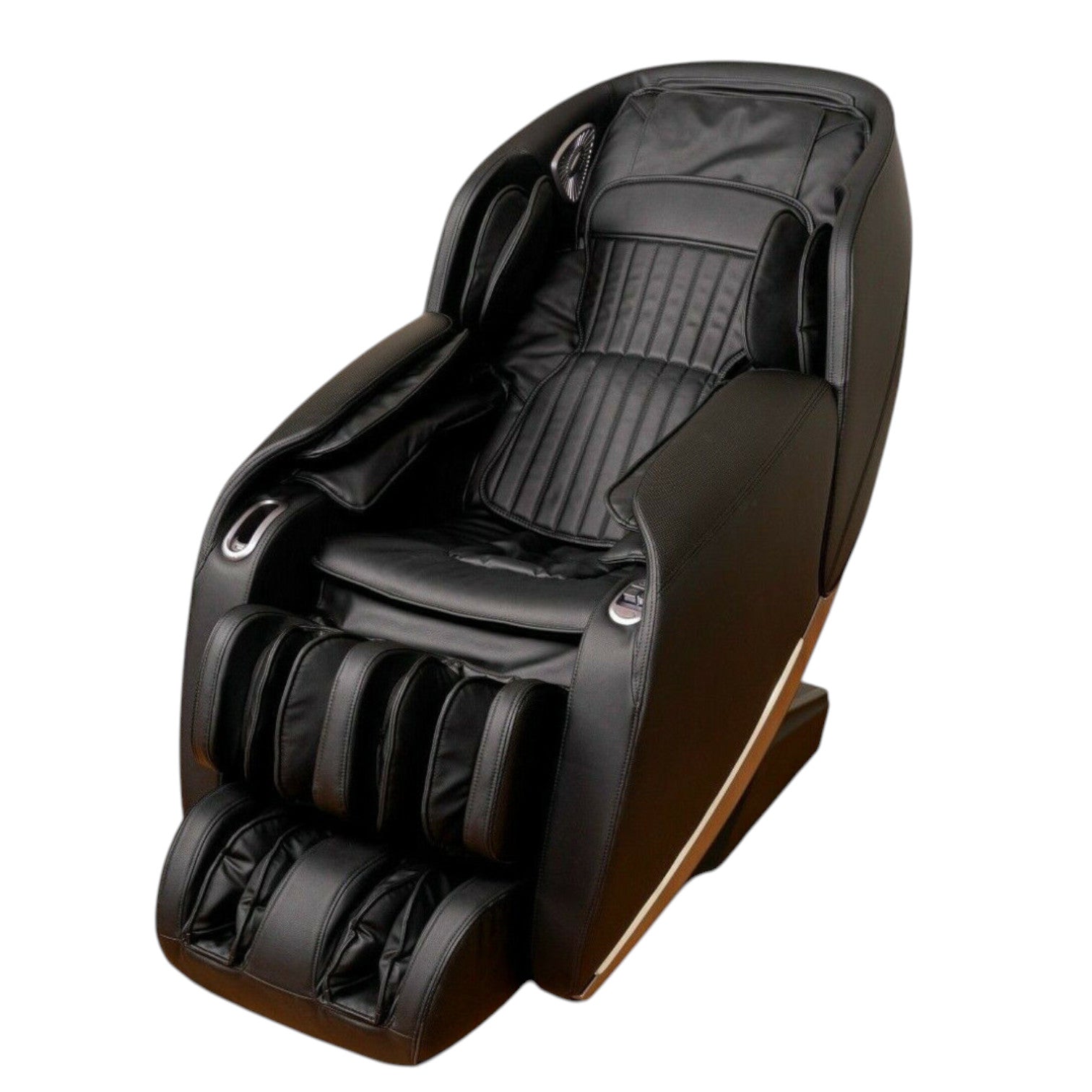 LUXUS Designer 3D Massagesessel Shiatsu Massage-Sessel Relaxsessel+ Heizung e2