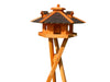 XXL Luxus Vogelhaus mit/ohne Solar/Ständer 135 cm hoch Holz Futterhaus 2026