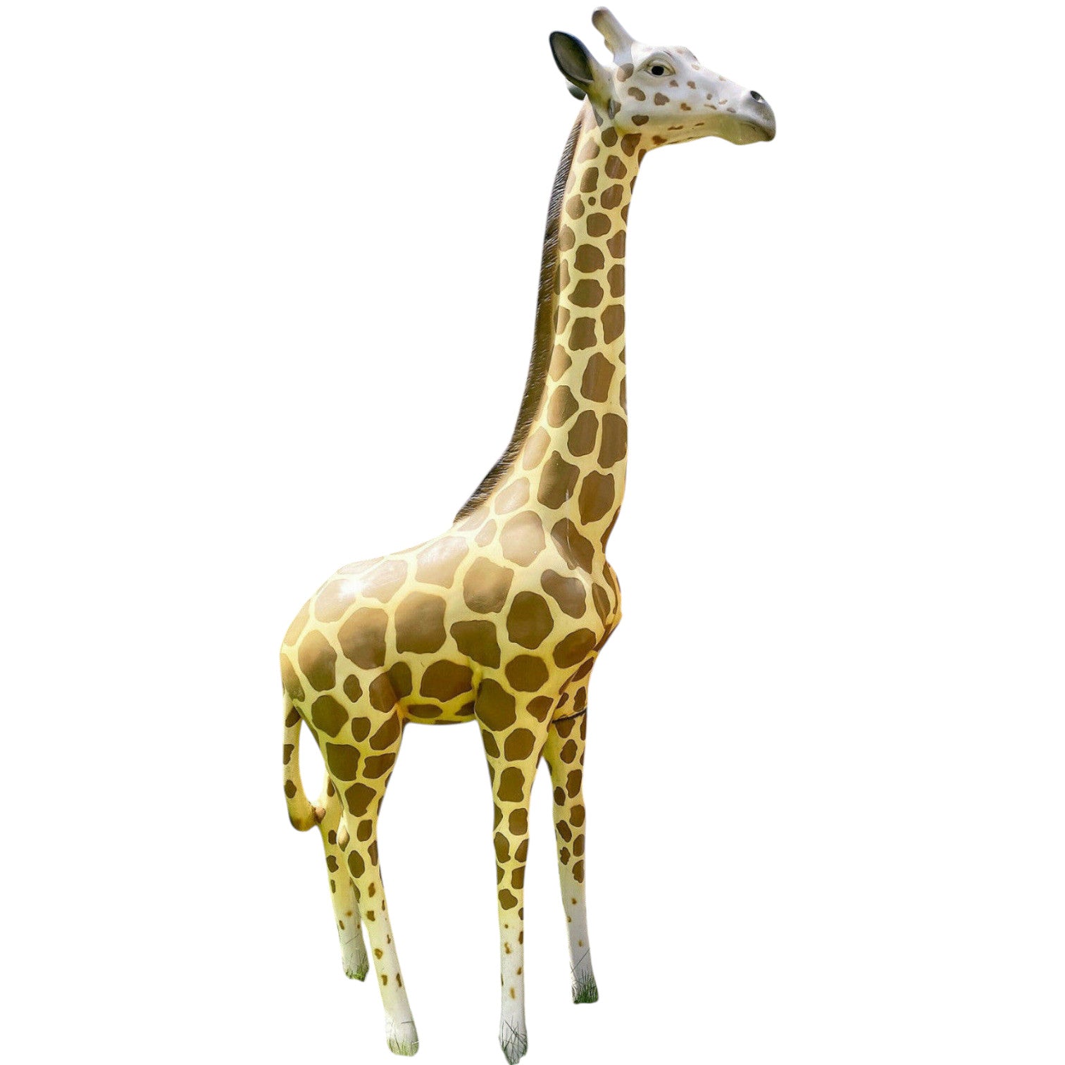 XXL Premium Giraffe Kind lebensgross 210 cm Baby Garten Deko Garten Figur V2