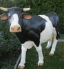 XXL Kuh lebensgross ca. 230cm Premium Gartendeko lebensecht Garten Deko Figur