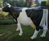 XXL Kuh lebensgross ca. 230cm Premium Gartendeko lebensecht Garten Deko Figur