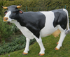 XXL Kuh lebensgross ca. 230cm Premium Gartendeko lebensecht Garten Deko Figur