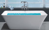 Luxus Premium Acryl  Badewanne weiss 170x75 cm  incl. Ab- / Überlauf  Neustes Modell