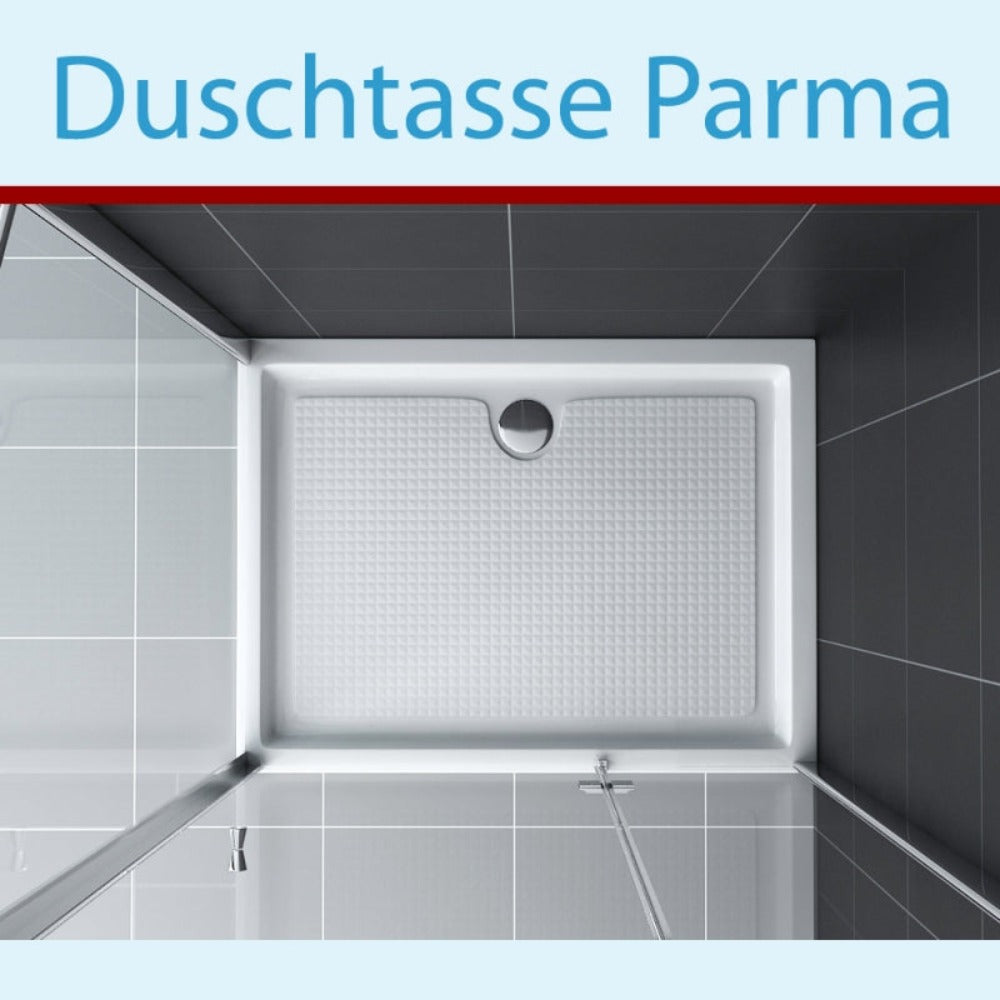 Premium Duschtasse 100x80 cm Duschwanne Acrylwanne-Brausewanne Dusch Wanne