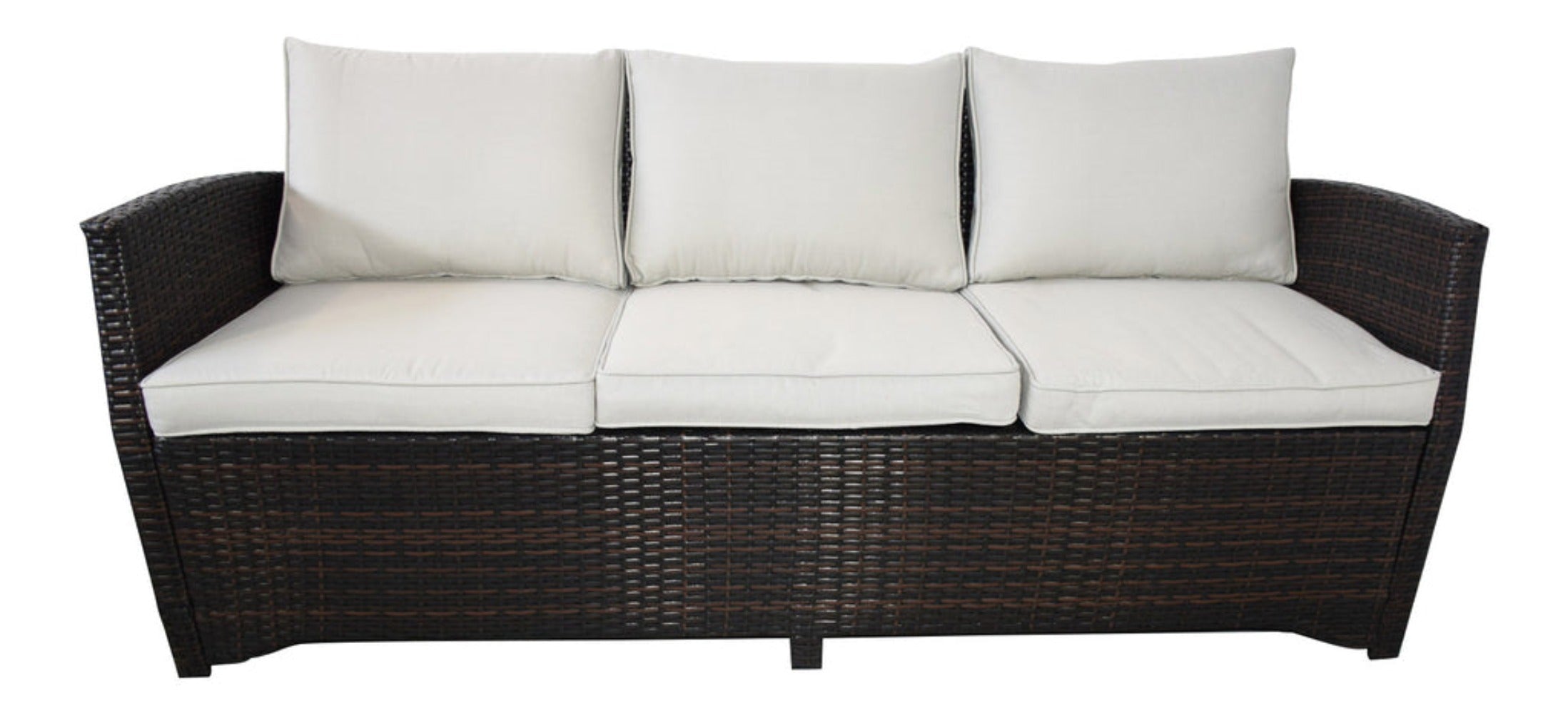 Luxus Premium Garten Polyrattan Lounge SET Möbel braun Essgruppe Sitzgruppe