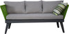 Luxus Premium Garten Lounge Sofa SET Gartensofa Gartenmöbel grün NEU