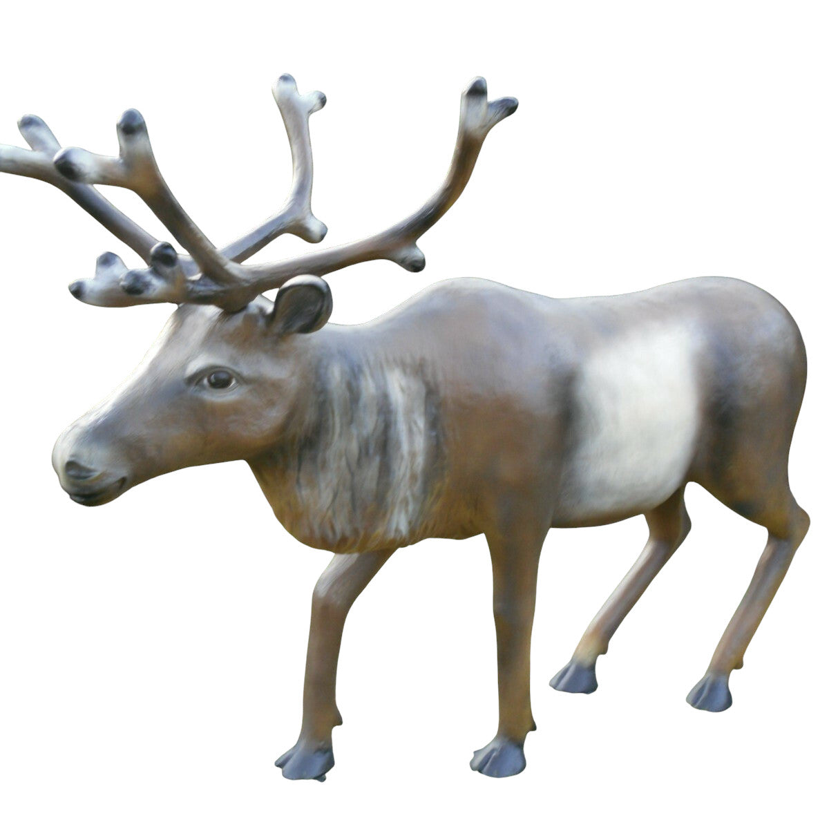 XXL Elch Rentier 200 cm lebensgross Garten Deko Figur Hirsch