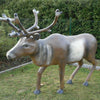 XXL Elch Rentier 200 cm lebensgross Garten Deko Figur Hirsch
