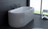 Luxus LED Whirlpool Badewanne 194x90 cm +Heizung +Radio Neustes Modell