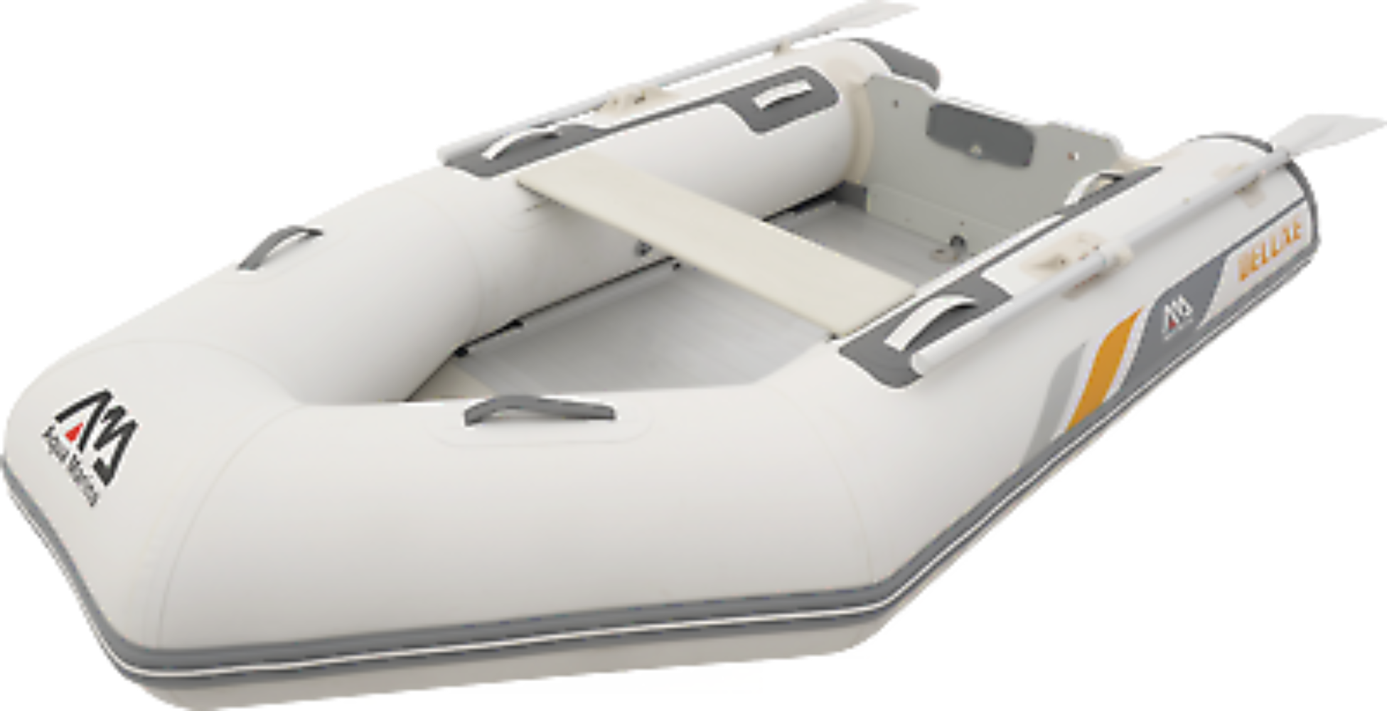 XXL DELUXE Motorboot 277x150cm SET Angelboot Schlauchboot Sportboot Ruderboot