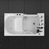 Luxus Tür Seniorenbadewanne Senioren Whirlpool Badewanne 122x71 cm Modell 2024 d