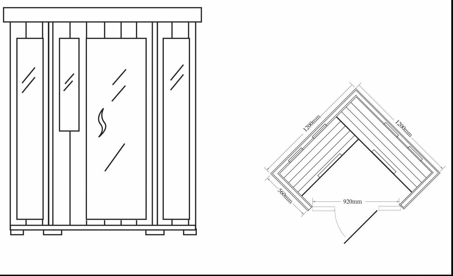 Luxus LED Infrarotsauna-Infrarotkabine 120x120x190 Wärmekabine Sauna 3 Pers. NEU