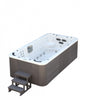 XXXL Luxus Led Swim Spa 445x230cm Whirlpool Gegenstromanlage Outdoor Schwimmbad