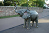 XXL Elefant Kind BABY 180cm lebensgross Gartendekoration Garten Deko Figur WOW