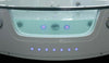 Luxus LED Whirlpool Badewanne SET 152x152cm +Heizung+Hydrojet + Ozon Modell 2024