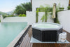 XXL Luxus Whirlpool 193x193x76cm MSPA Tuscany 2024 Outdoor + Indoor Pool 6 Pers.