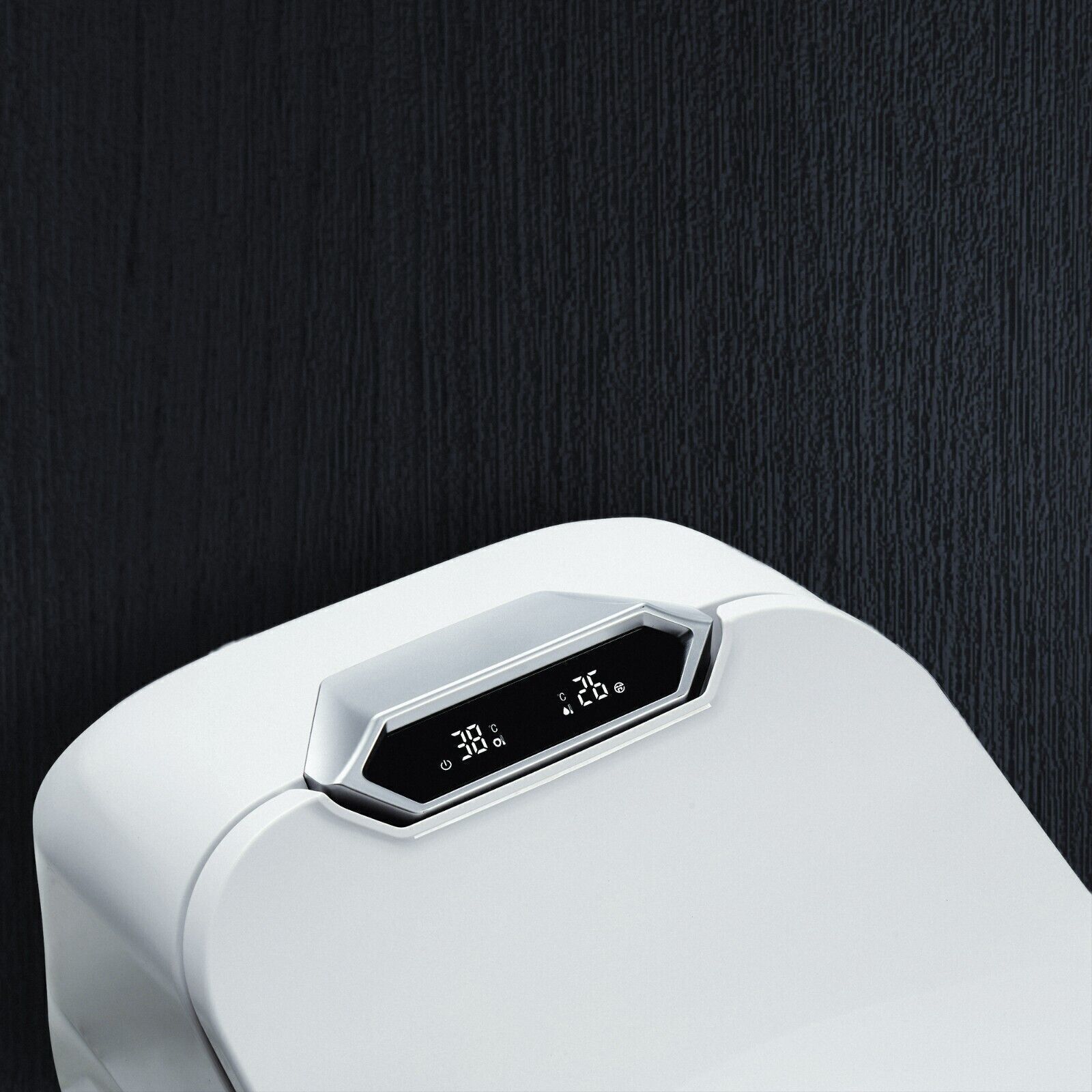 Luxus LED Dusch-WC Automatik Toilette Smart Toilet WC Beheizbar Anal Dusche+Fön c