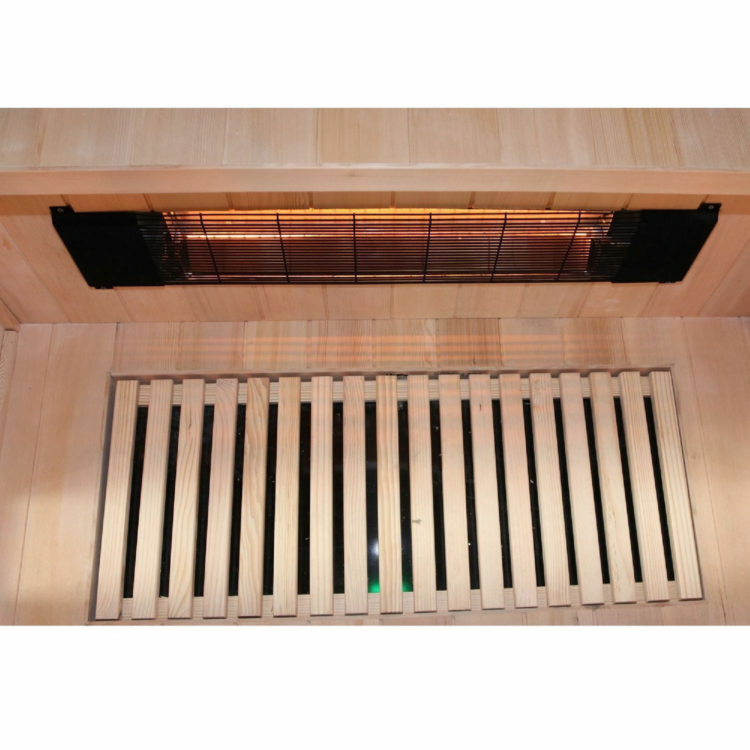 Luxus LED Infrarotsauna Dual-Therm Sauna Infrarotkabine Wärmekabine Vollspektrum