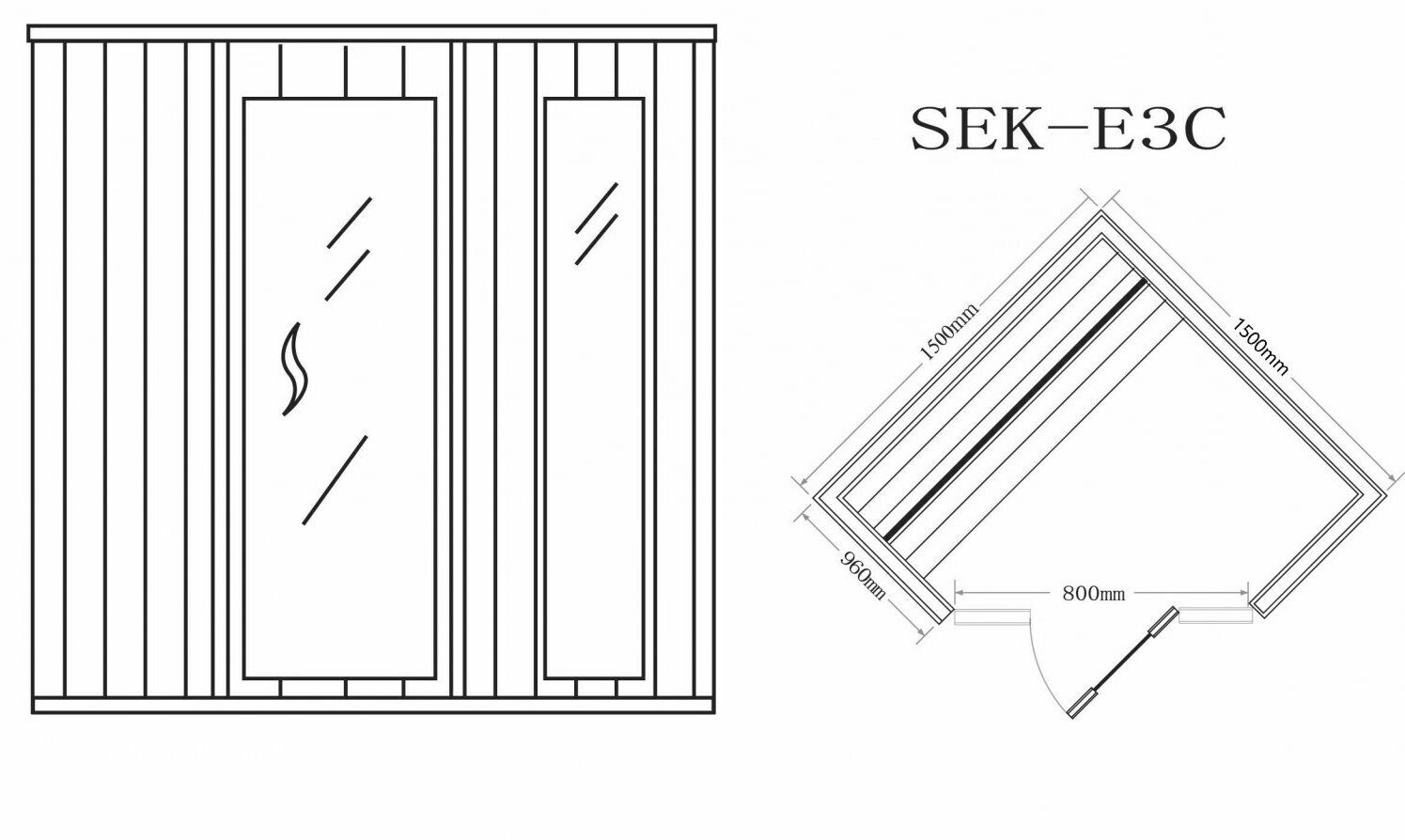 XXL Luxus Finnische Sauna SET Sauna inkl. Harvia Saunaofen 3 Pers. 2024 Neu WOW!