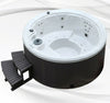 XXL Luxus LED Whirlpool 208x208 rund SPA Hot Tub+Ozon Outdoor-Indoor 4 Personen vs