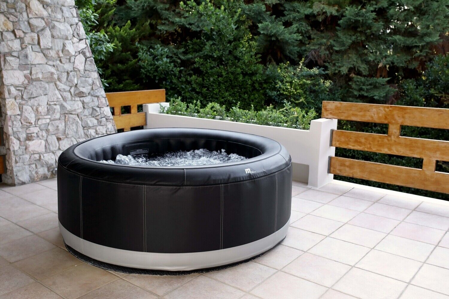 Luxus Premium MSPA Ø204 Whirlpool aufblasbar Outdoor Indoor Pool Heizung 6 Pers.