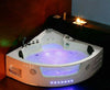 Luxus LED Whirlpool Badewanne SET 172x172cm+Heizung+Hydrojets+Ozon +Radio 2024 d