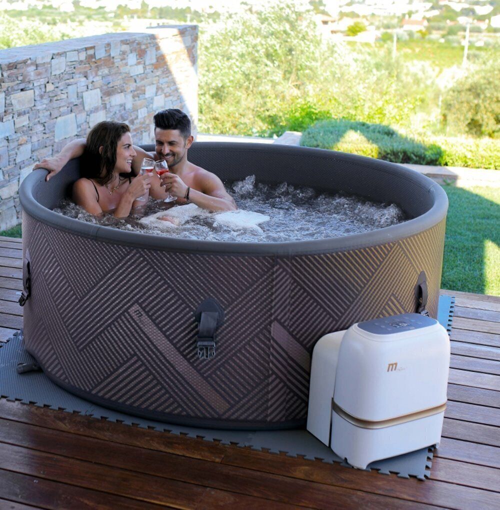 Luxus Premium MSPA Whirlpool-aufblasbar Mono Outdoor Pool 6 Personen+APP Steuerung