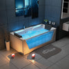 Luxus LED Whirlpool Badewanne SET 179x85cm +Heizung +Hydrojet + Ozon Modell 2024