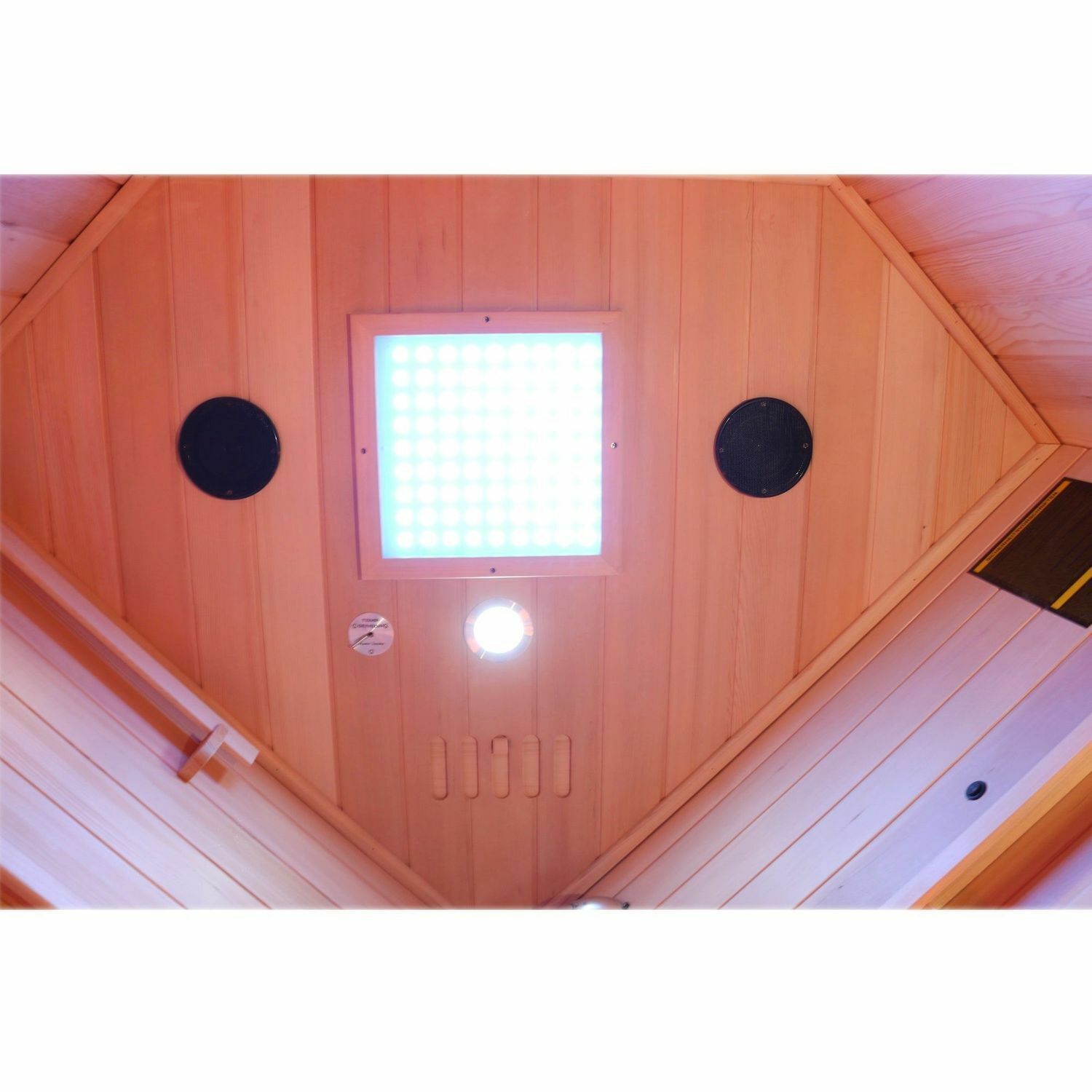 Luxus LED Infrarotsauna 120 Dual-Therm Infrarotkabine Wärmekabine Vollspektrum