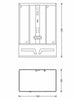 XXL Luxus LED Dampfdusche inkl. Whirlpool Duschtempel Komplettdusche OZON-2024