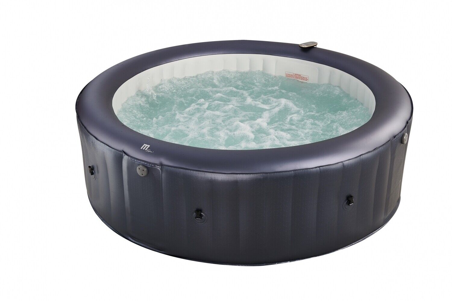 XXL Luxus Whirlpool 204cm aufblasbar 2024 Outdoor + Indoor Pool 6 Personen Mspa