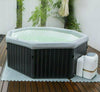 XXL Luxus Whirlpool 193x193x76 Tuscany 2024 Outdoor +Indoor Pool 6 Pers. Mspa